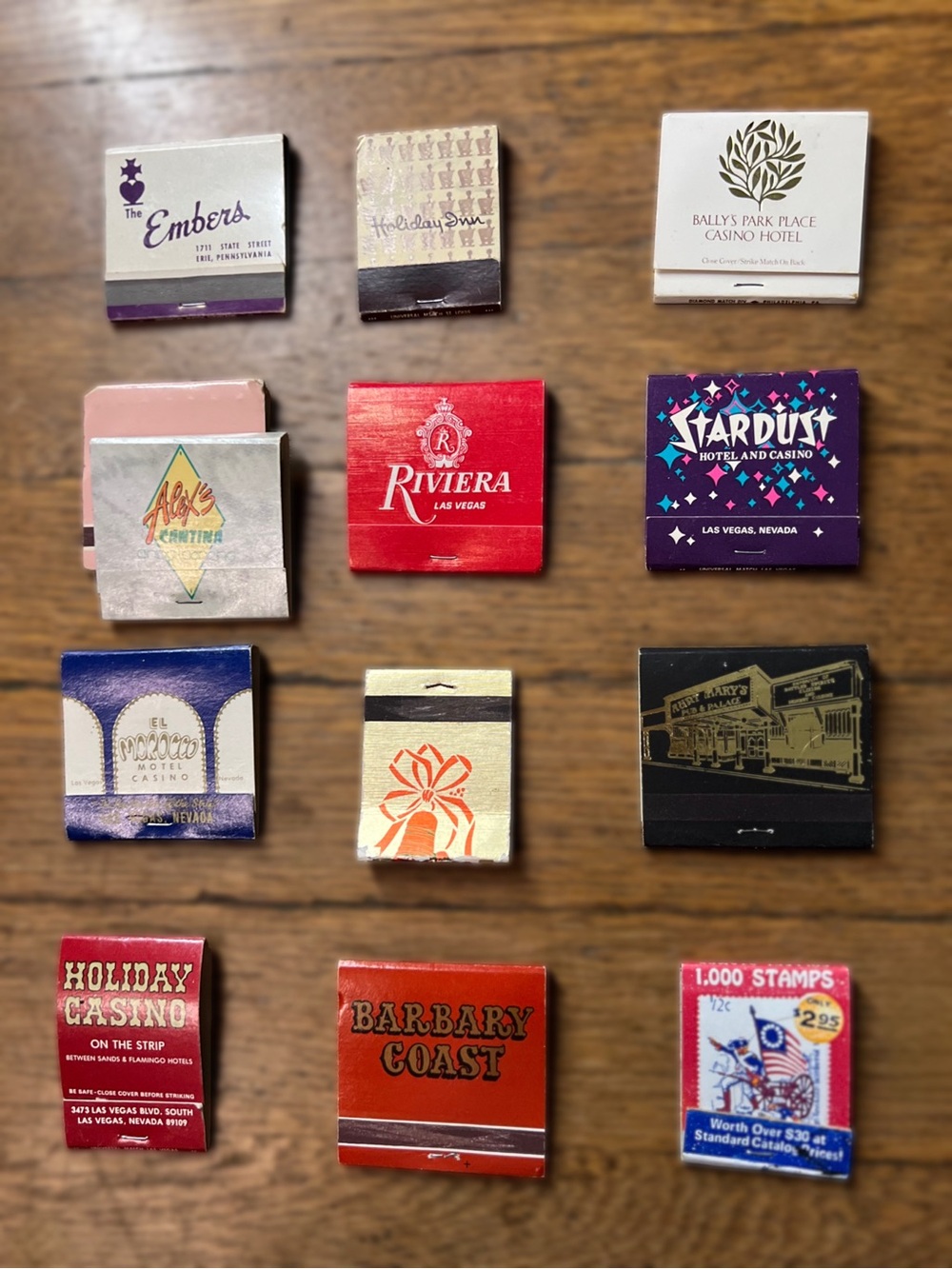 Assorted Vintage Matchbook Set